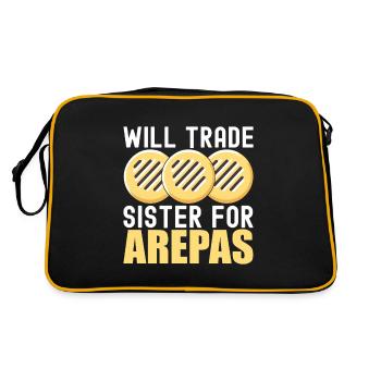 Arepas vénézuélienne - Sac Retro - noir/or - Dos