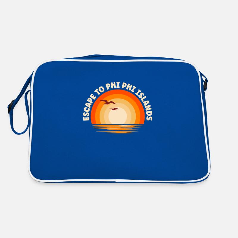 Ich fliehe nach Phi Phi Islands Retro Tasche