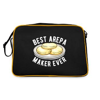 Arepas vénézuélienne - Sac Retro - noir/or - Dos