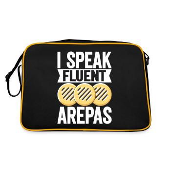 Arepas vénézuélienne - Sac Retro - noir/or - Dos