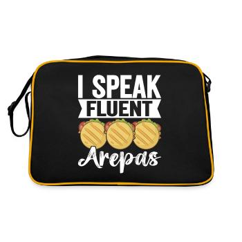 Arepas vénézuélienne - Sac Retro - noir/or - Dos