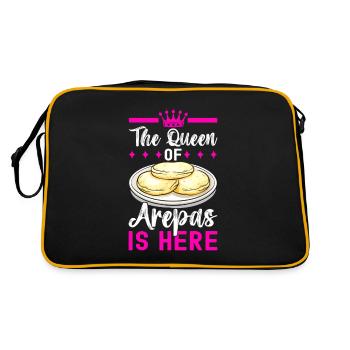 Arepas vénézuélienne - Sac Retro - noir/or - Dos