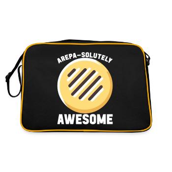 Arepas vénézuélienne - Sac Retro - noir/or - Dos