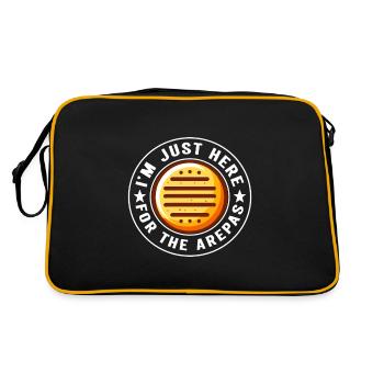 Arepas vénézuélienne - Sac Retro - noir/or - Dos