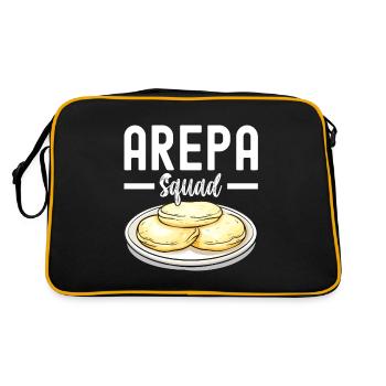 Arepas vénézuélienne - Sac Retro - noir/or - Dos