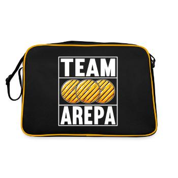 Arepas vénézuélienne - Sac Retro - noir/or - Dos