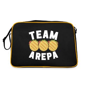Arepas vénézuélienne - Sac Retro - noir/or - Dos