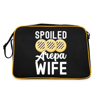 Arepas vénézuélienne - Sac Retro - noir/or - Dos