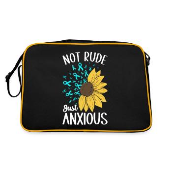 Trouble anxieux Trouble anxieux - Sac Retro - noir/or - Dos