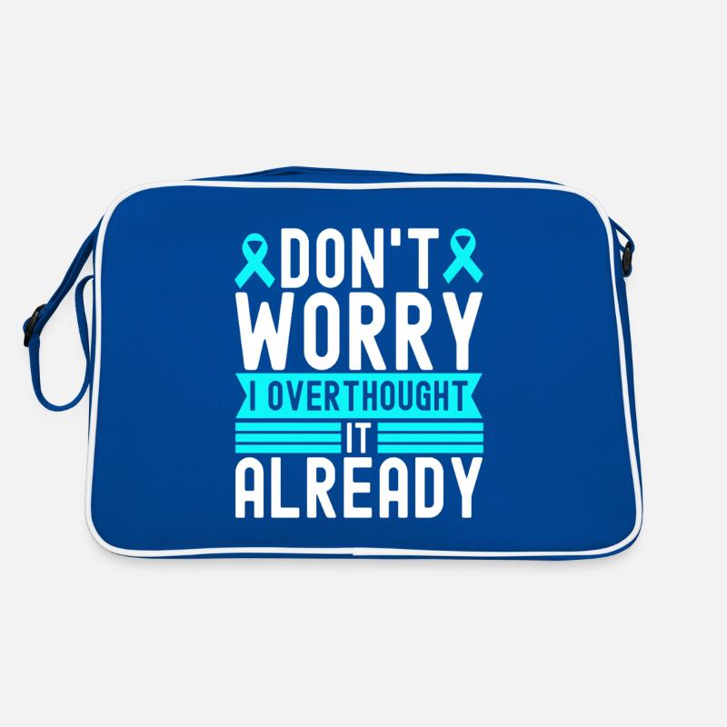 Angststörung Anxiety disorder Retro Tasche