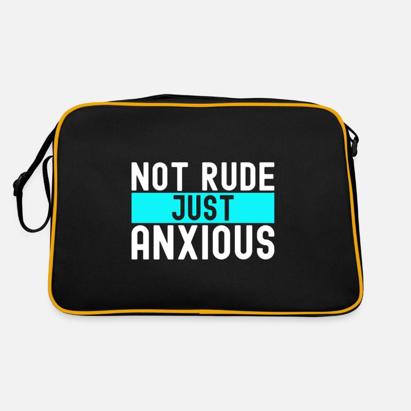 Angststörung Anxiety disorder Retro Tasche