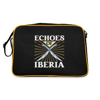 Echoes of Iberia - Falcata - Retro Bag - black/gold - Back