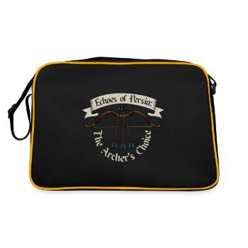 Archer - Persian bow - Retro Bag - black/gold - Back