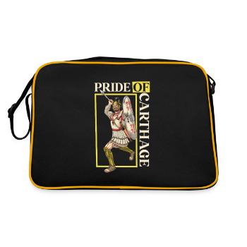 Carhago - Carthaginian Hoplite - Retro Bag - black/gold - Back