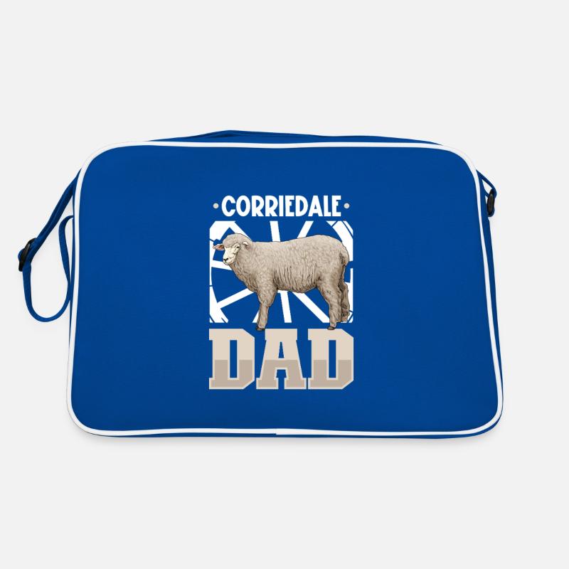 Corriedale Hausschaf Papa Retro Tasche