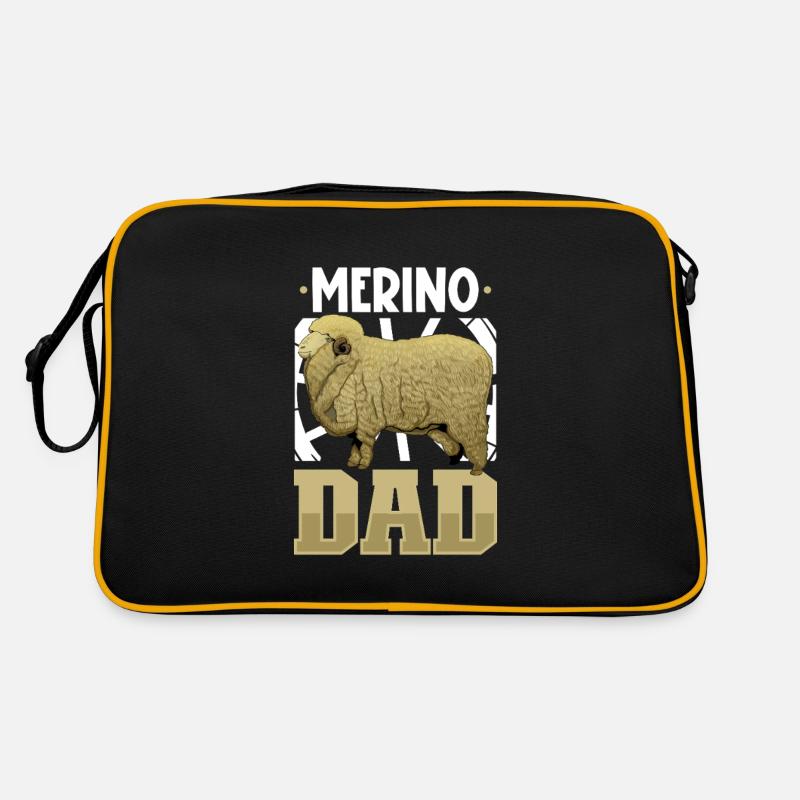 Merinoschaf Papa Retro Tasche