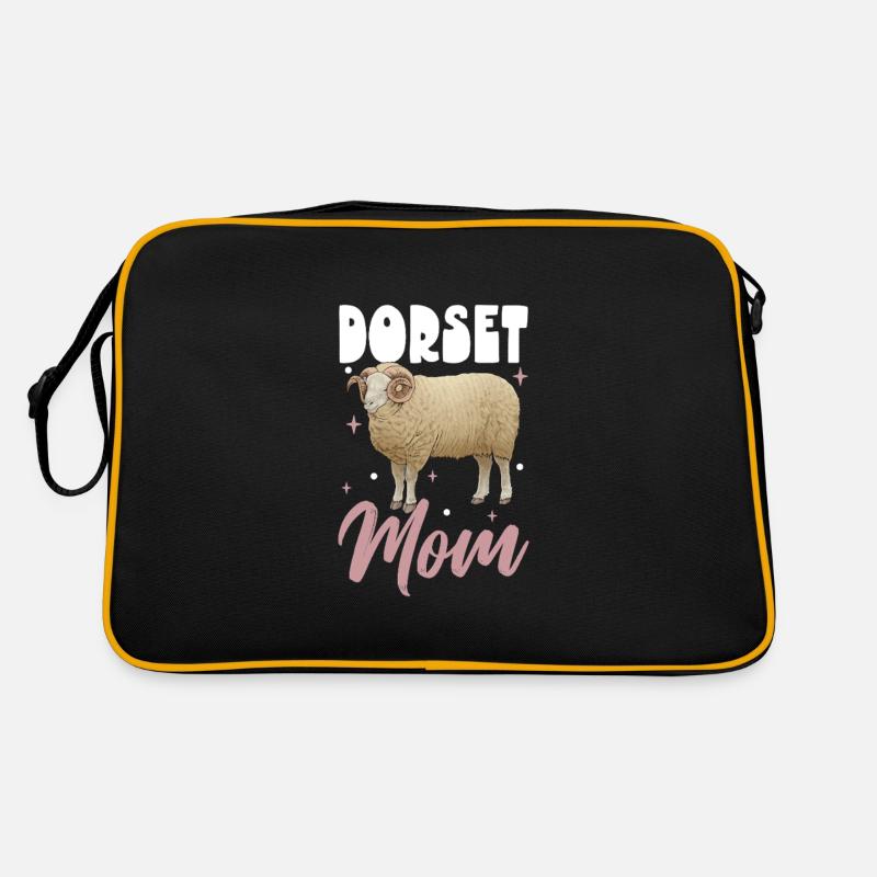 Dorset-Fleischschaf Mama Retro Tasche