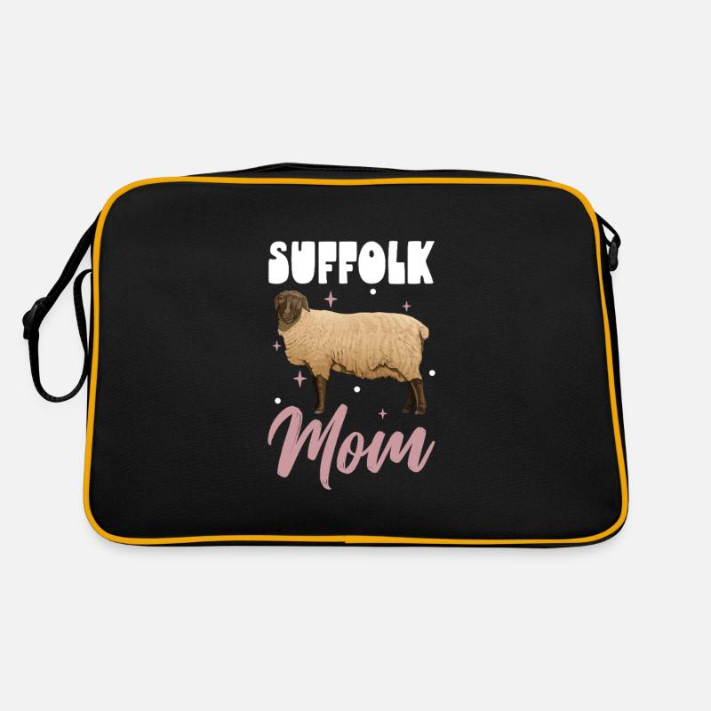 Maman mouton Suffolk Sac Retro
