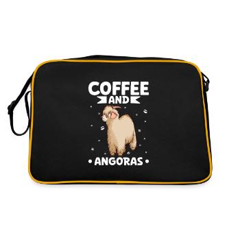 Café et chèvre angora - Sac Retro - noir/or - Dos