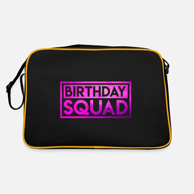 Birthday Squad Retro Tasche