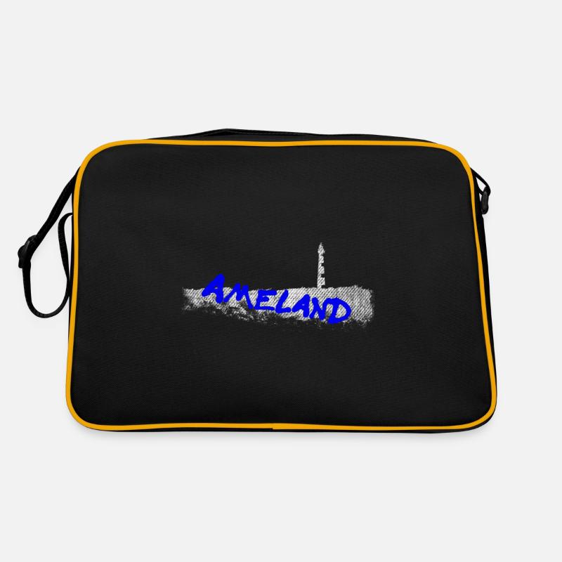 AMELAND with lighthouse Retro Bag