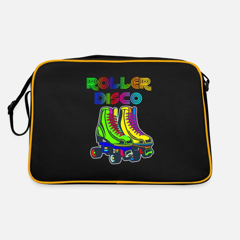 Rollschuhe Roller Disco Retro 70s 80s 70er 80er Retro Tasche