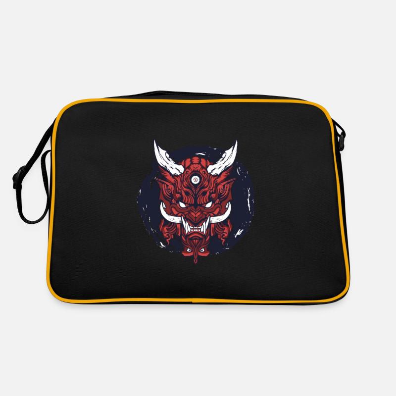 Devil Krampus Evil Perch Run Retro Bag