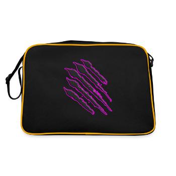 Scratch Monster Scratch Bear's Paw - Retro Bag - black/gold - Back