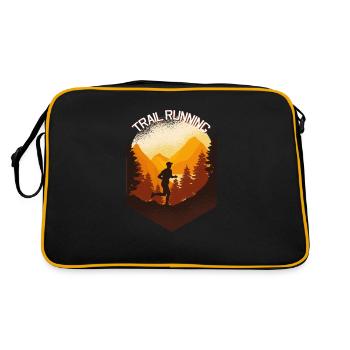Trail Running &Course de montagne, Ultra Trail Runner - Sac Retro - noir/or - Dos