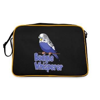 Conception de Budgie Whisperer Budgie Whisperer - Sac Retro - noir/or - Dos