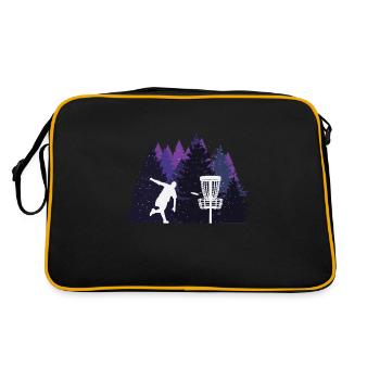 Trendsport Discgolf in the Black Forest - Retro Bag - black/gold - Back