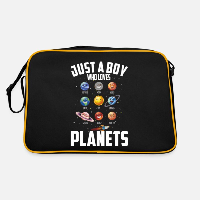 Soleil Planète Système Planétaire Univers Cosmos Sac Retro