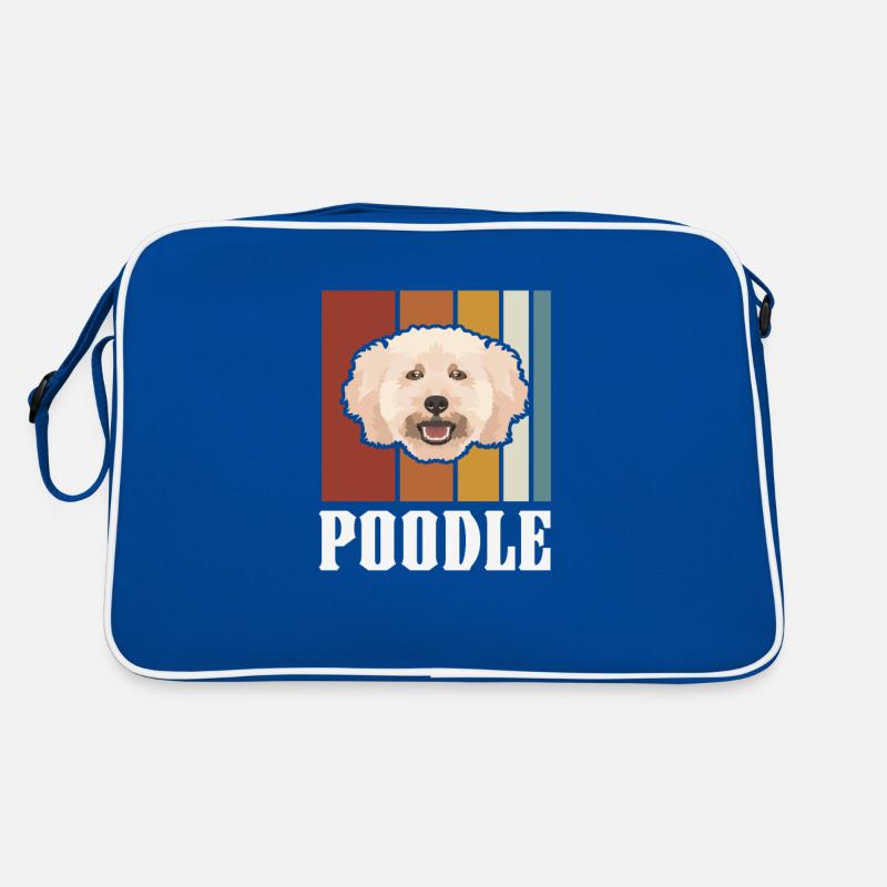 Smiling dwarf poodle retro Retro Bag