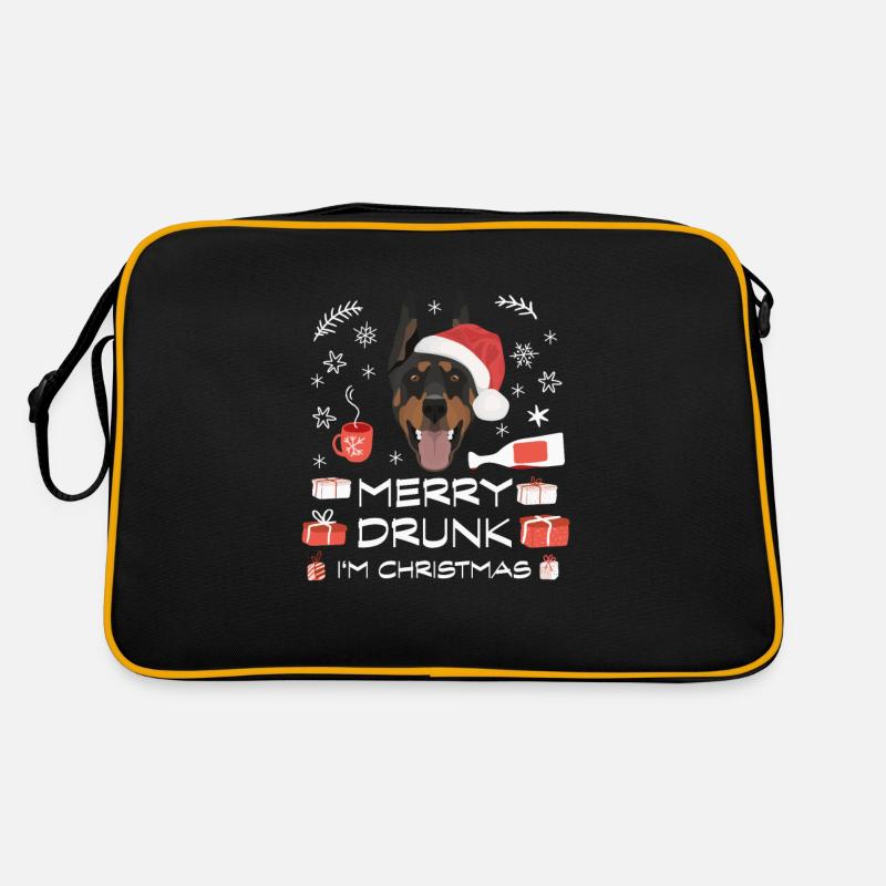 Doberman ivre Sac Retro