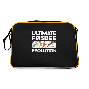 Ultimate Frisbee Evolution - Retro Bag - black/gold - Back