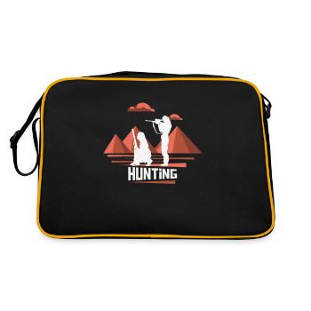 Chasseur, nature merveilleuse - Sac Retro - noir/or - Dos