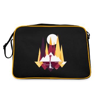 Chasseur, nature merveilleuse - Sac Retro - noir/or - Dos