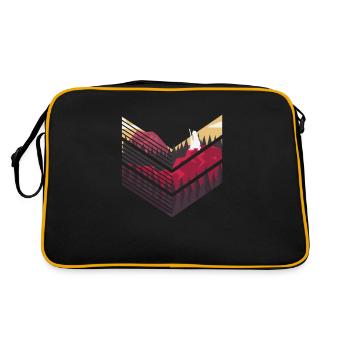 Chasseur, nature merveilleuse - Sac Retro - noir/or - Dos