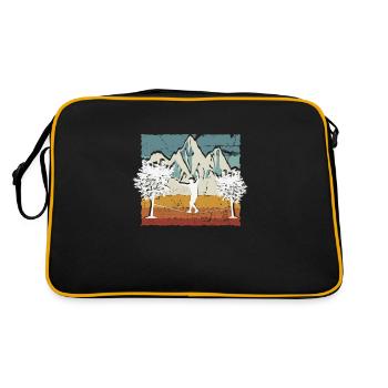 Slackline, Balance Sport - Retro Bag - black/gold - Back