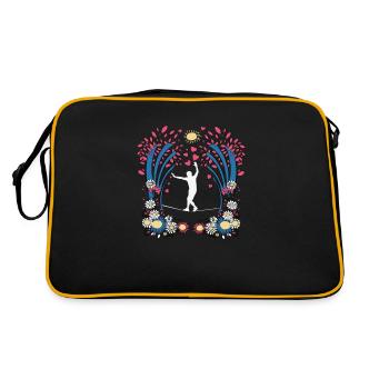 Slackline, Balance Sport - Retro Bag - black/gold - Back