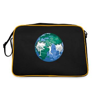 Slackline, Balance Sport - Retro Bag - black/gold - Back