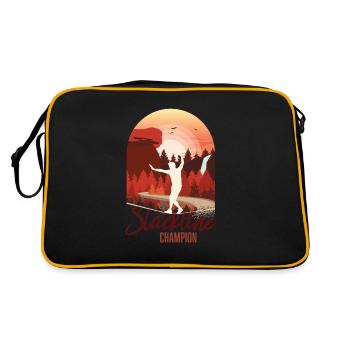 Slackline, Balance Sport - Retro Bag - black/gold - Back
