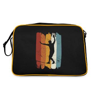 Retro vintage Slackline - Retro Bag - black/gold - Back