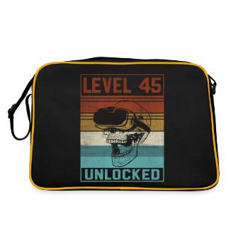 Joueur du 45e anniversaire - Sac Retro - noir/or - Dos