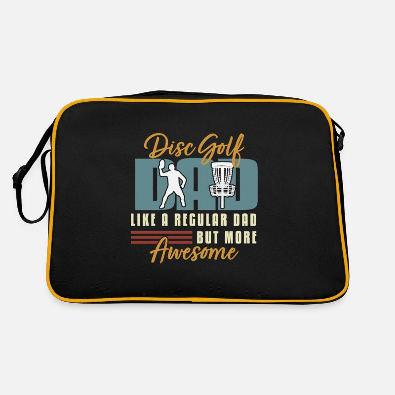 Disc golf papa comme un papa normal seulement beaucoup plus cool Sac Retro