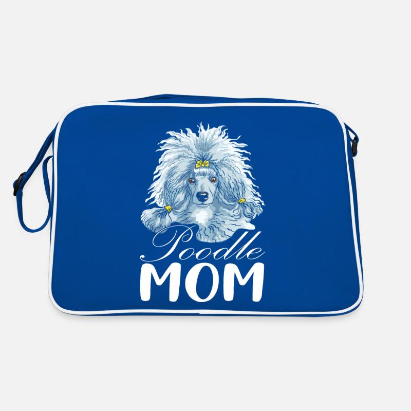 Caniche Maman Chien Amour Caniche Sac Retro