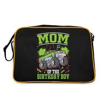 Jeune anniversaire Monstertruck Maman - Sac Retro - noir/or - Dos