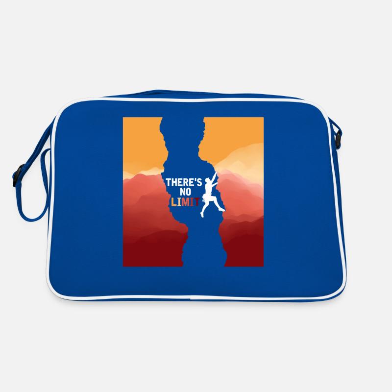 Climber Limit Rock Climbing Bouldering Retro Bag