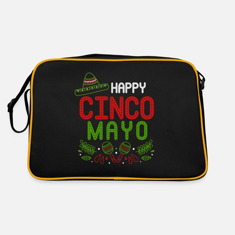 Cinco De Mayo Mexican Fiesta Sombrero Retro Bag