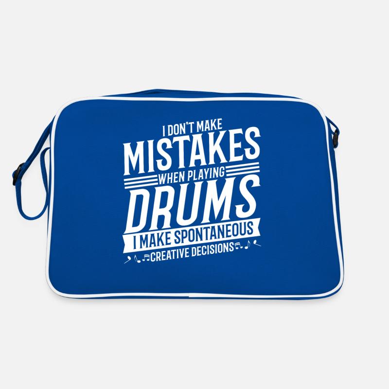 Drummers Musical Instrument Music Percussion Retro Bag